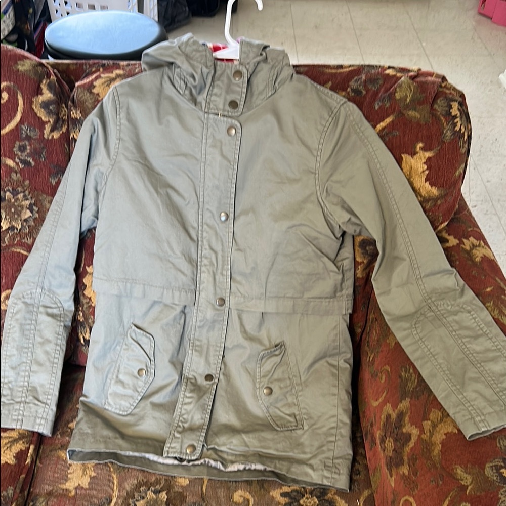 Utility Jacket in Olive Green